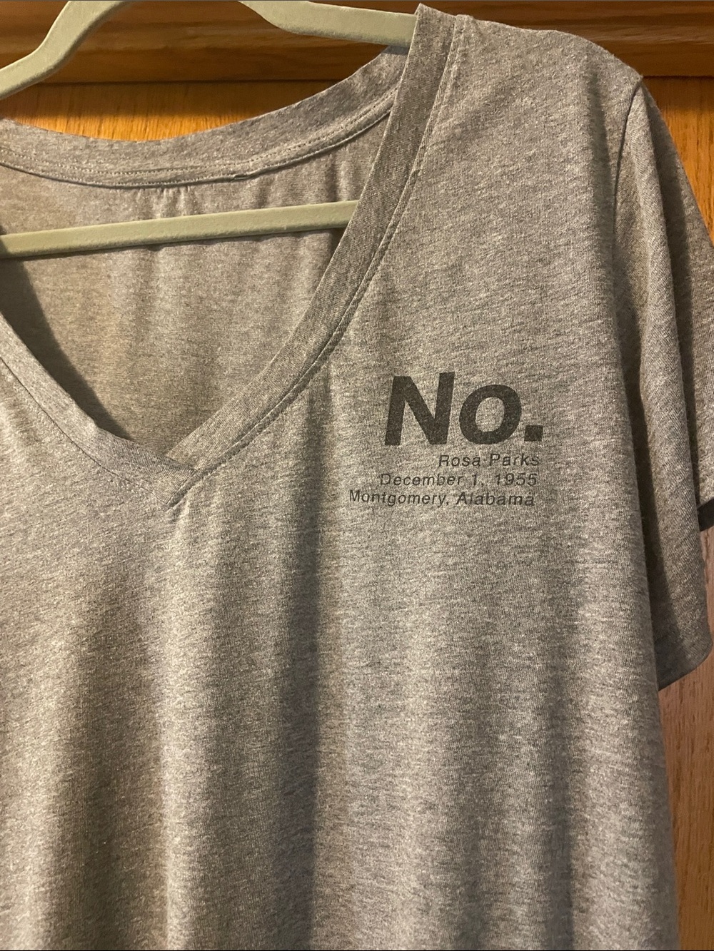 torrid Gray 'No.' Graphic V-Neck Tee